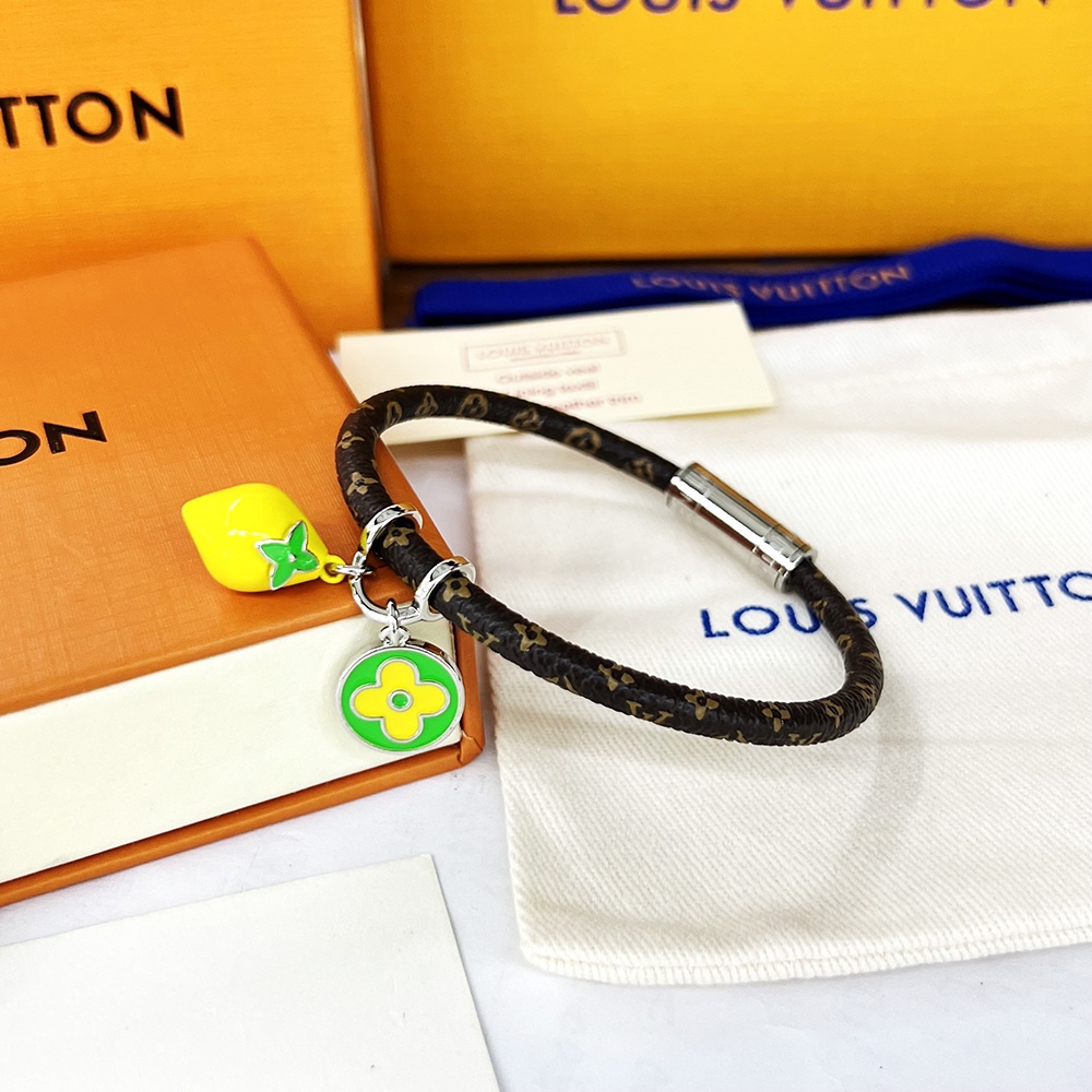 Louis Vuitton Hang It LV Fruits Bracelet - FashionPlug