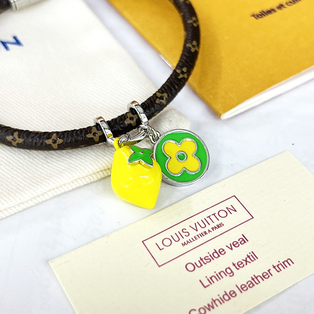 Louis Vuitton Hang It LV Fruits Bracelet - FashionPlug