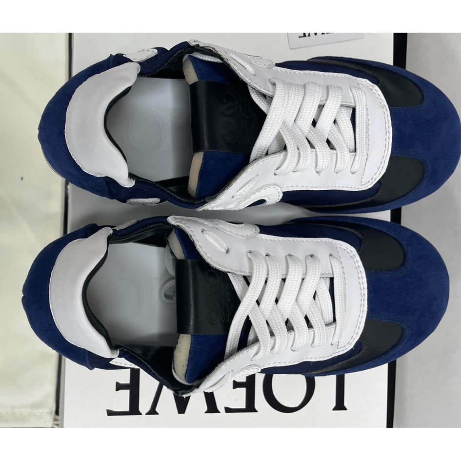 Loewe Ballet Runner In Nylon And Calfskin - FashionPlug