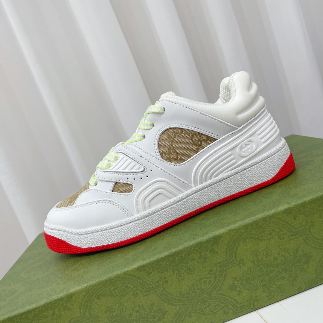 Gucci  Basket Sneaker With Lnterlocking G  - FashionPlug