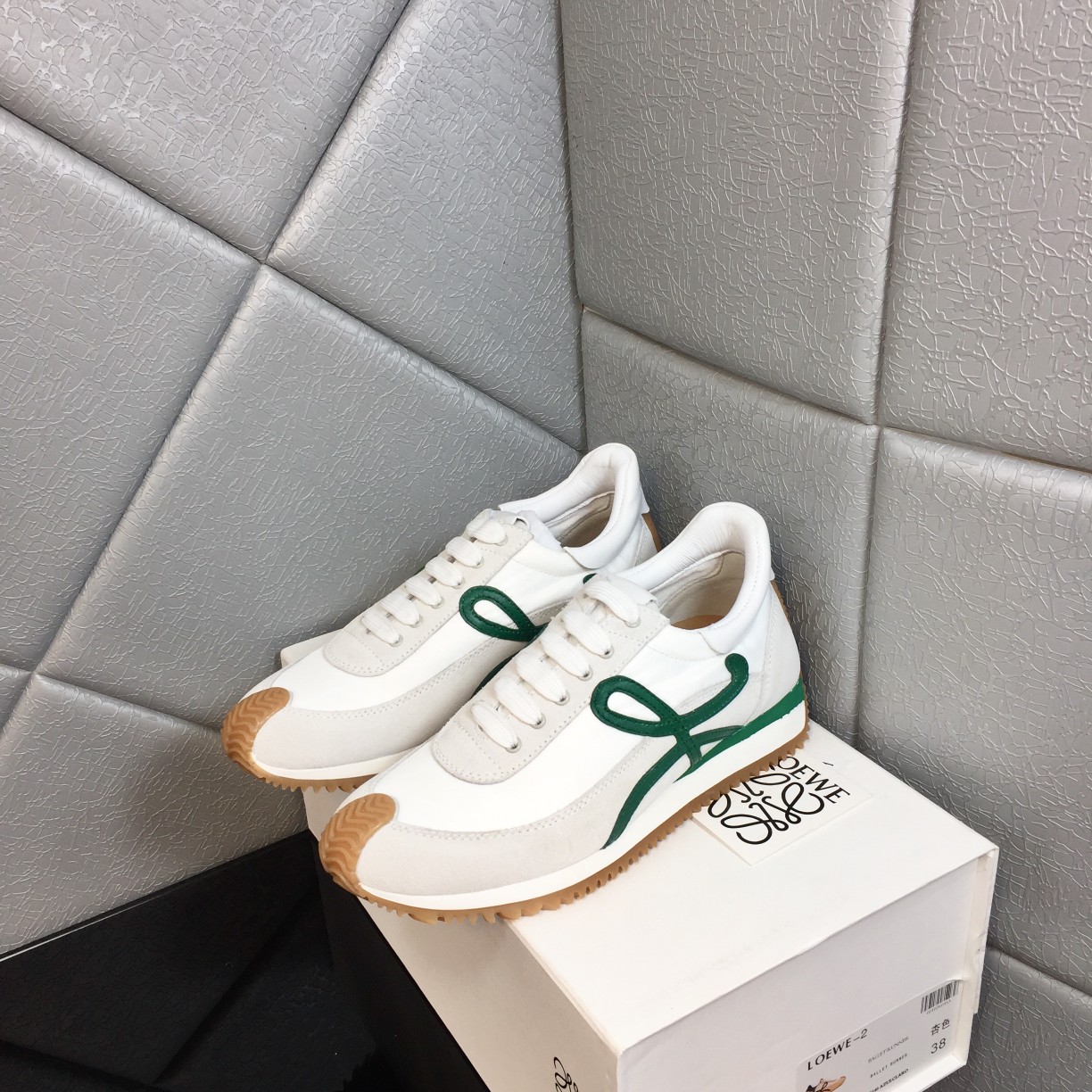 Loewe Flow Runner In Calfskin - FashionPlug