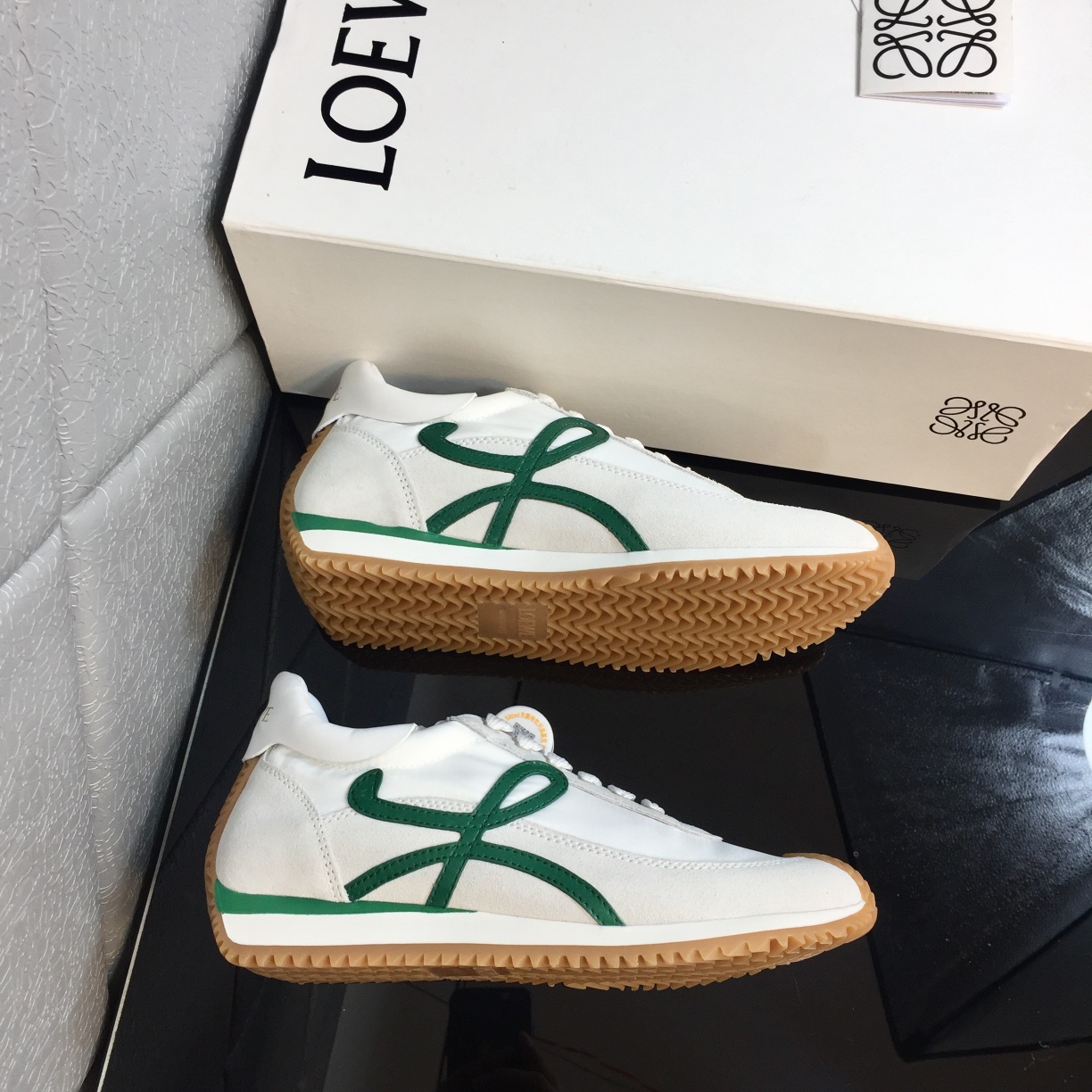 Loewe Flow Runner In Calfskin - FashionPlug