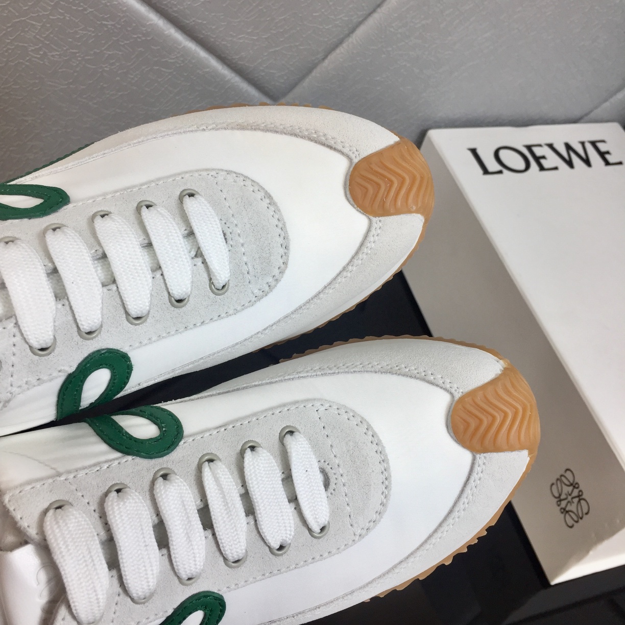 Loewe Flow Runner In Calfskin - FashionPlug