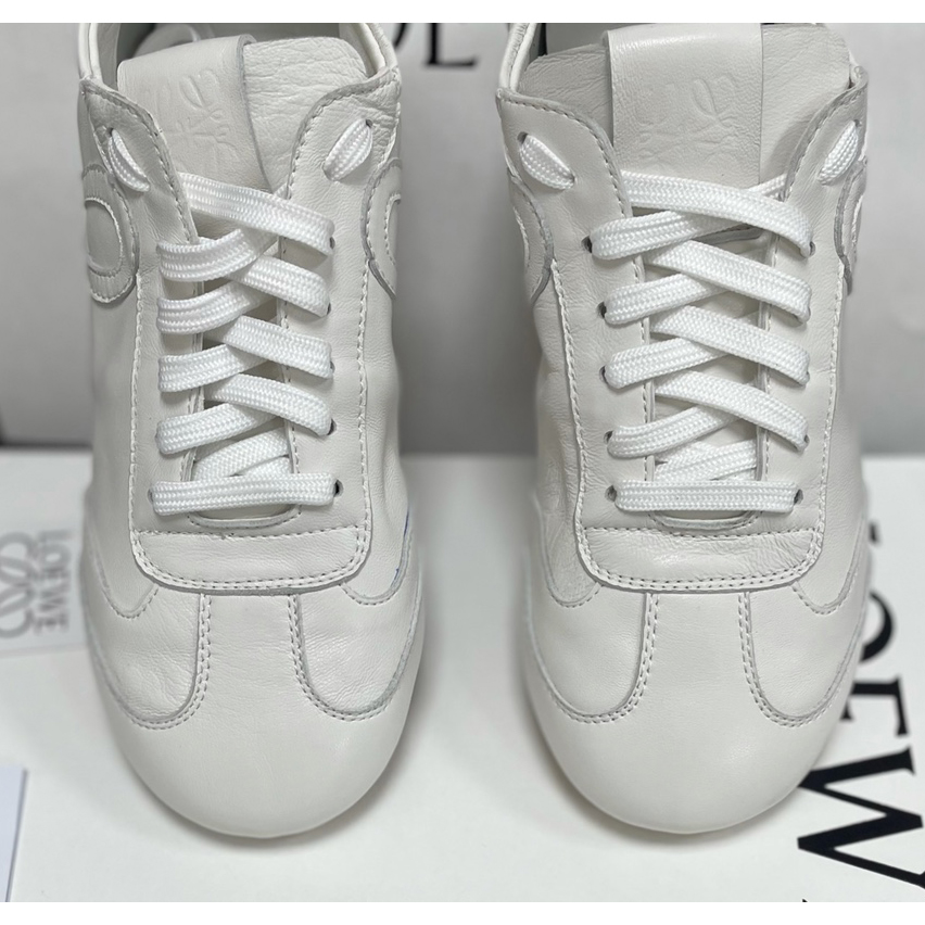 Loewe Ballet Runner In Nylon And Calfskin - FashionPlug