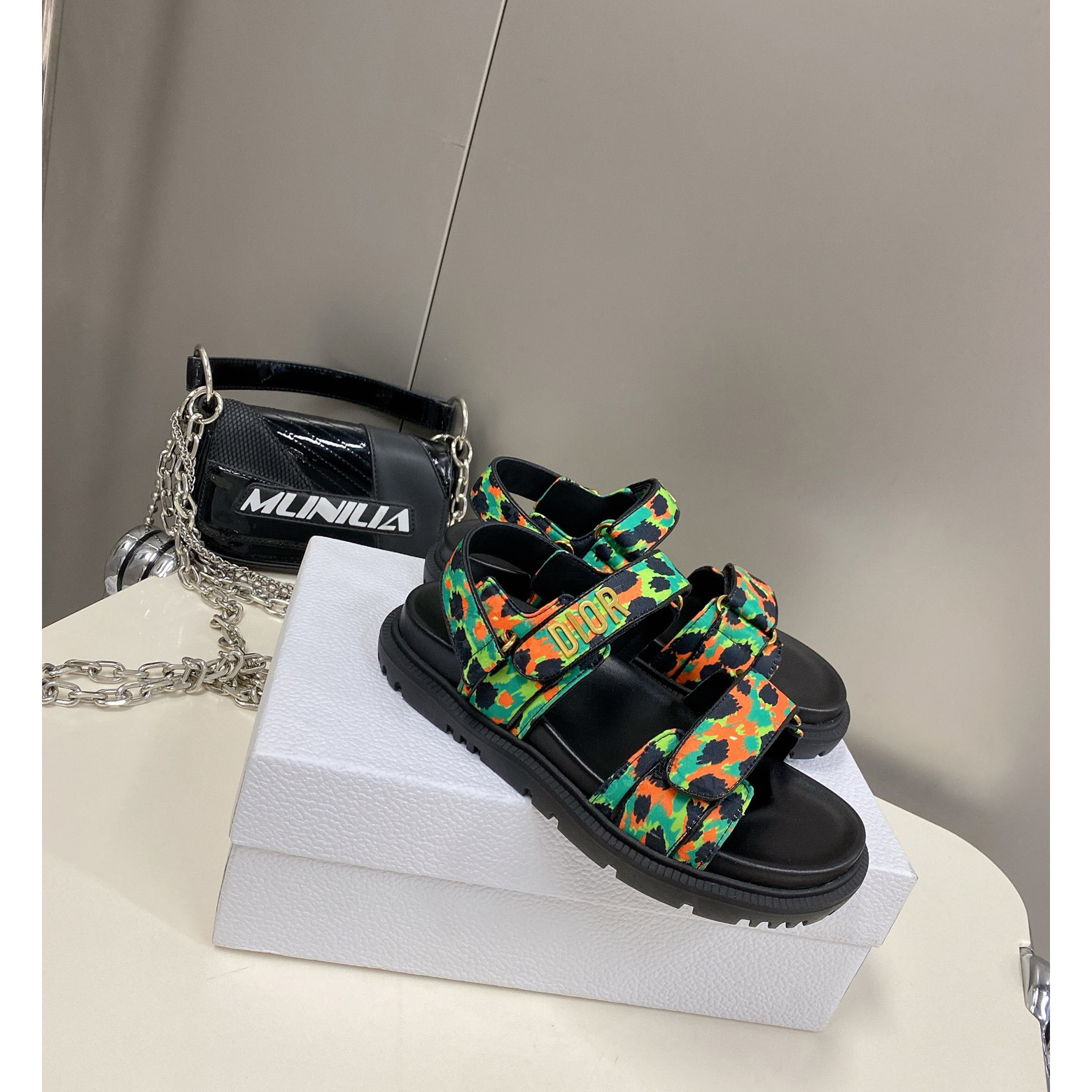Dior Women Dioract Sandal - FashionPlug