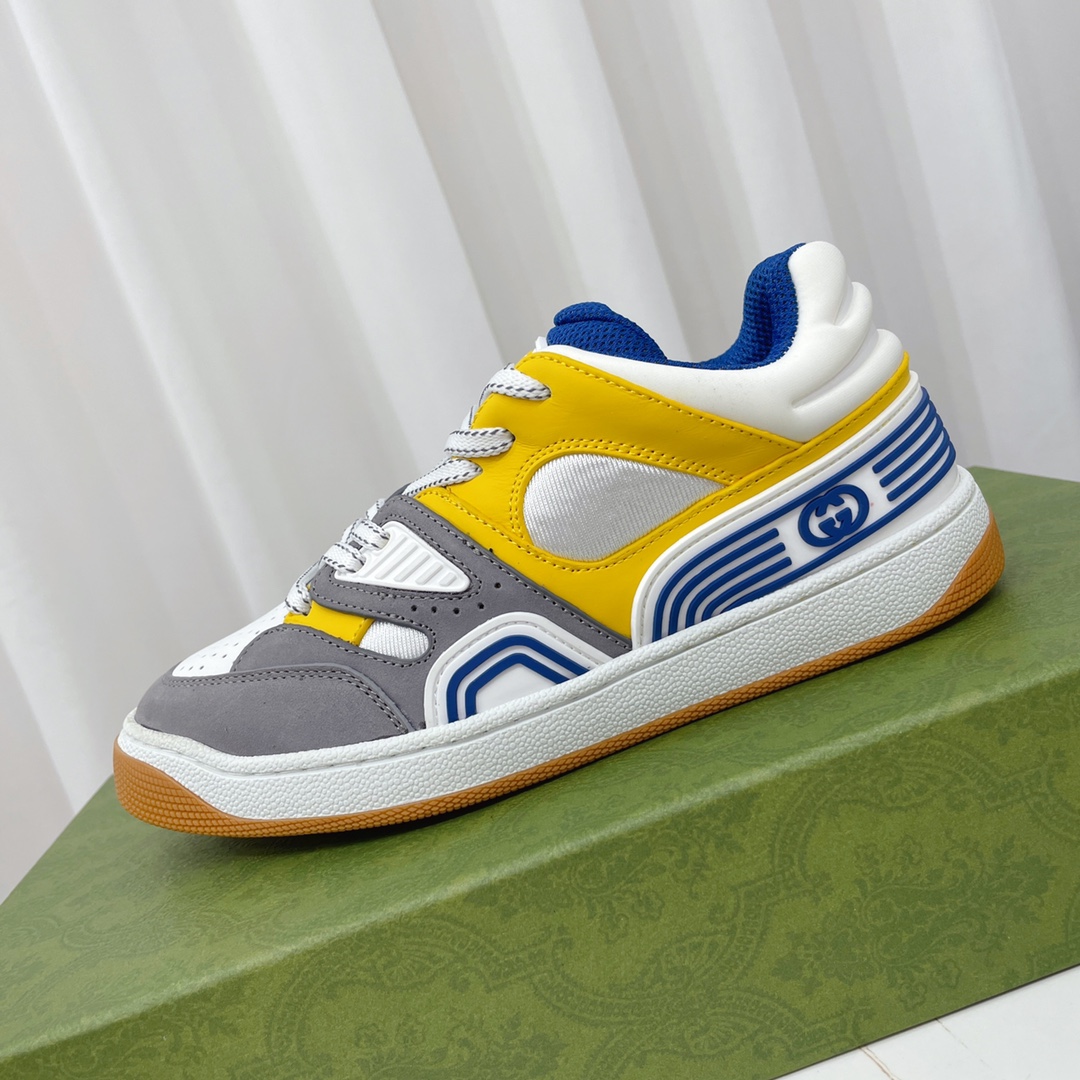 Gucci  Basket Sneaker With Lnterlocking G  - FashionPlug