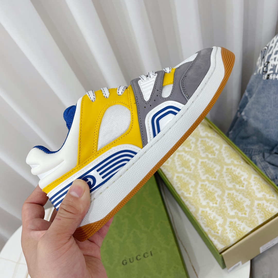 Gucci  Basket Sneaker With Lnterlocking G  - FashionPlug