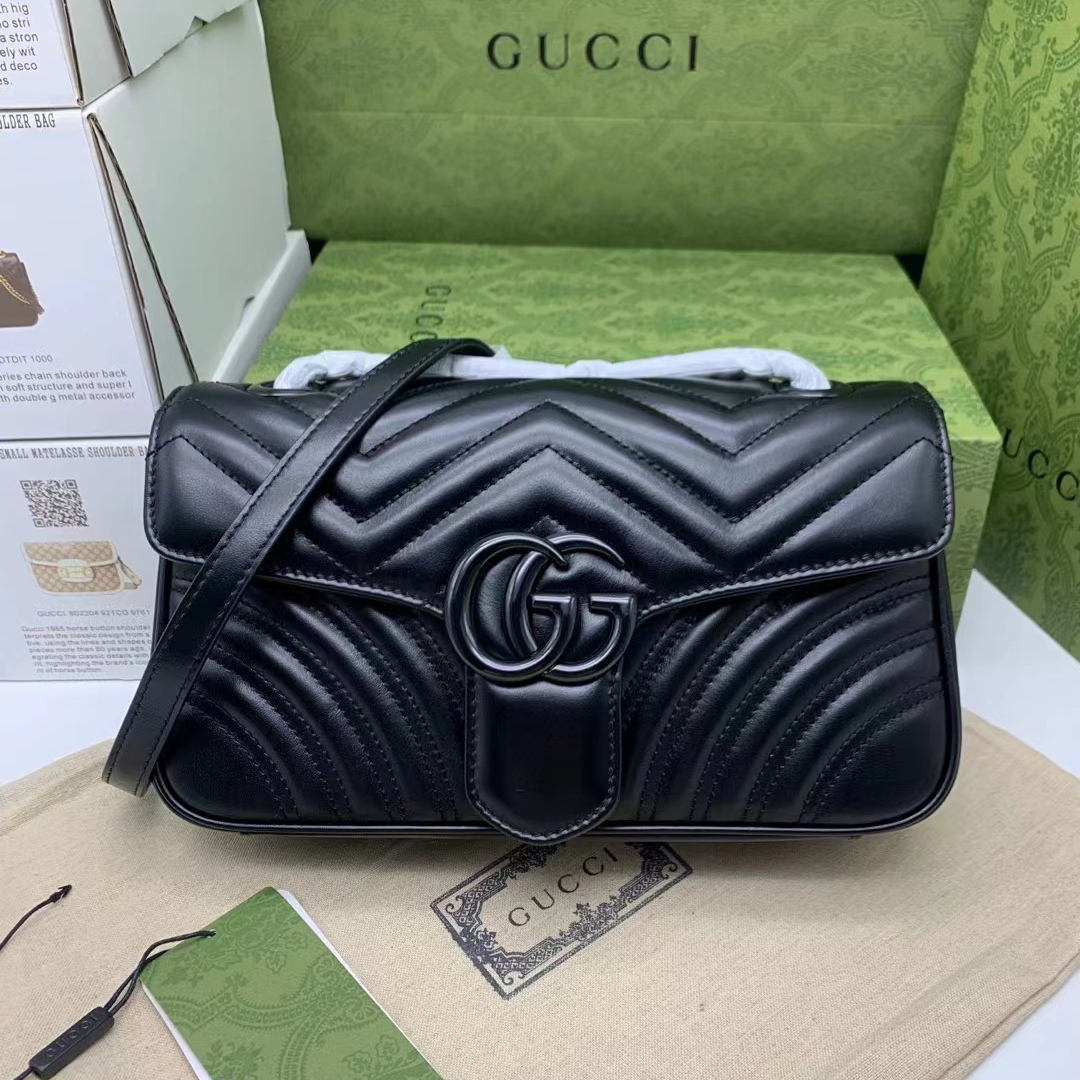 Gucci  GG  Shoulder Bag(26-15-7CM)  443497 - FashionPlug