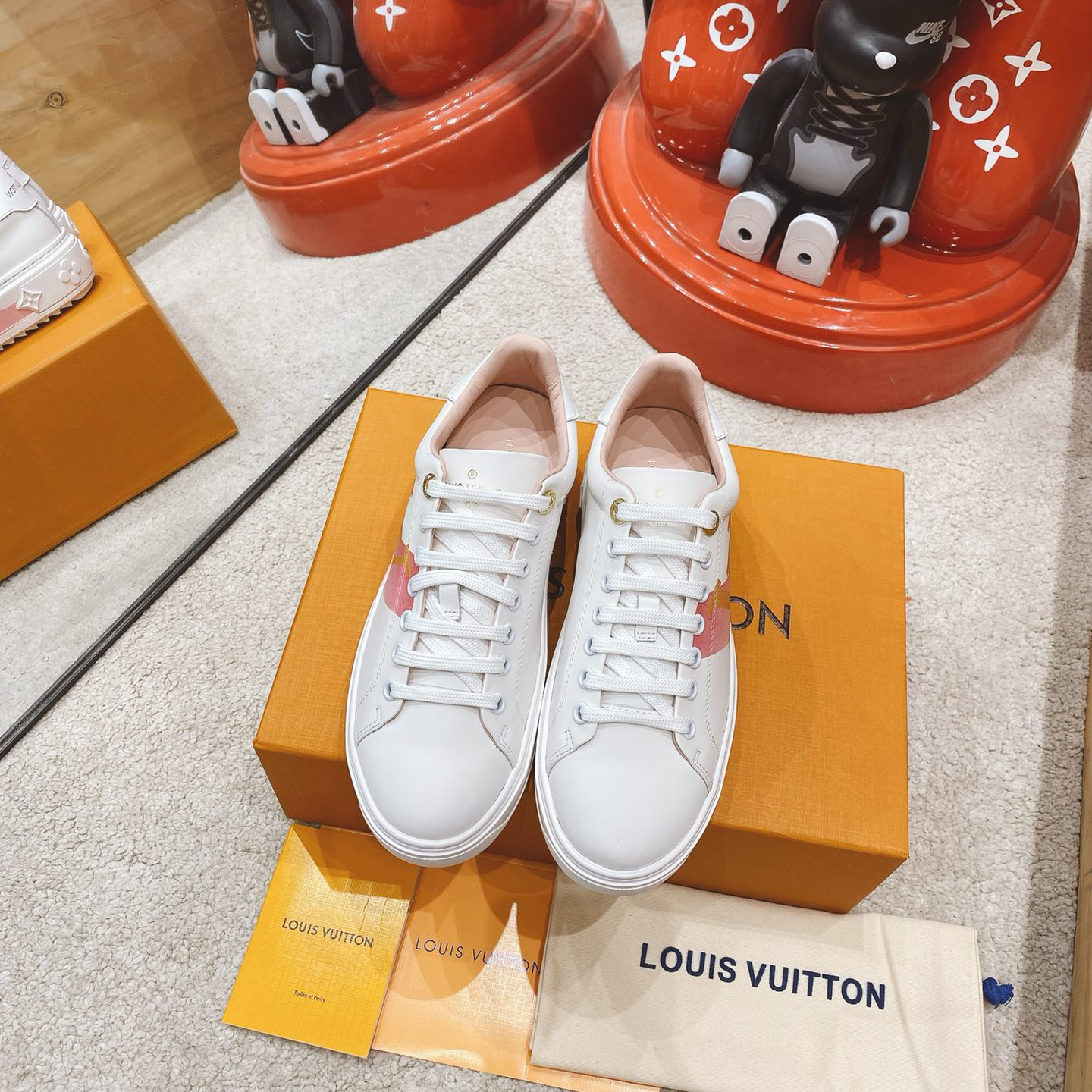 Louis Vuitton Logo Sneaker - FashionPlug