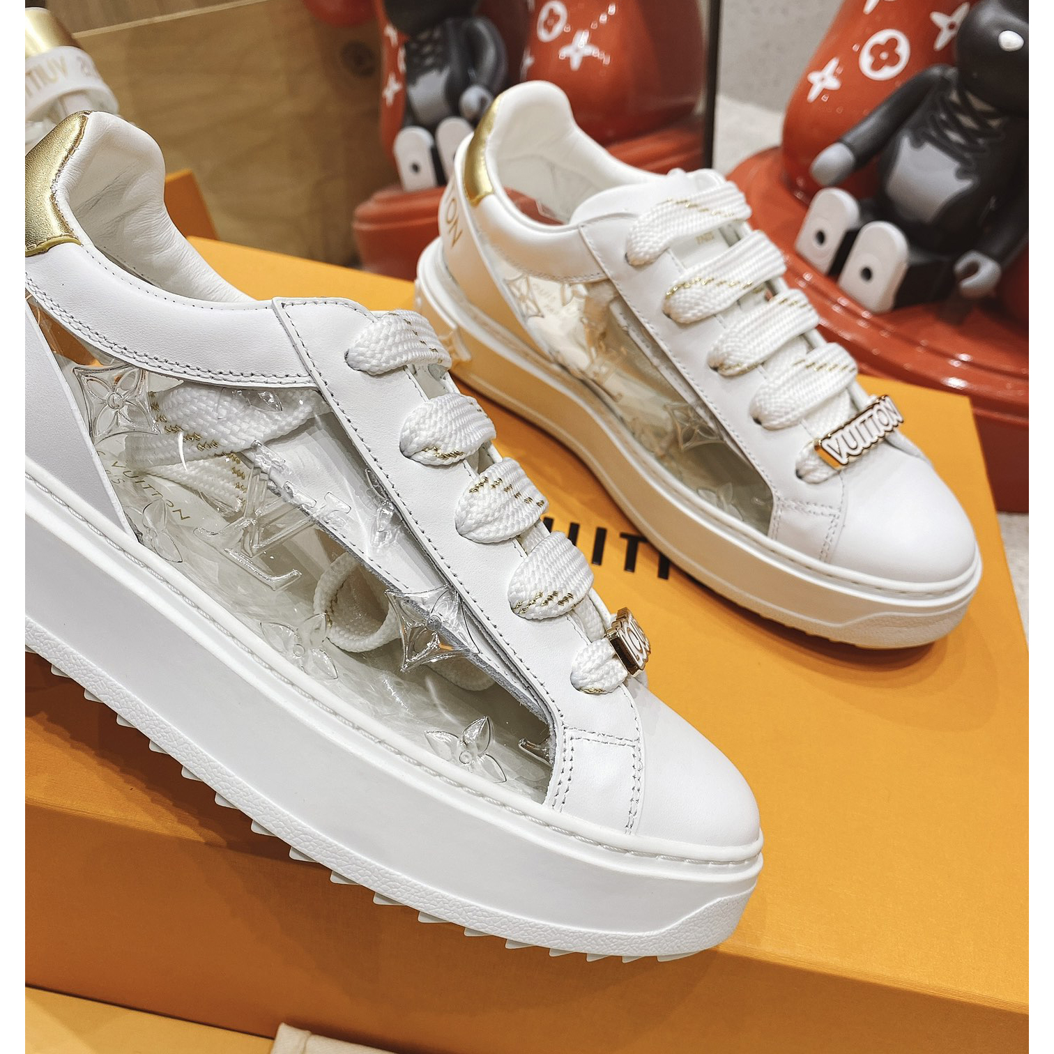 Louis Vuitton Time Out Sneaker  - FashionPlug