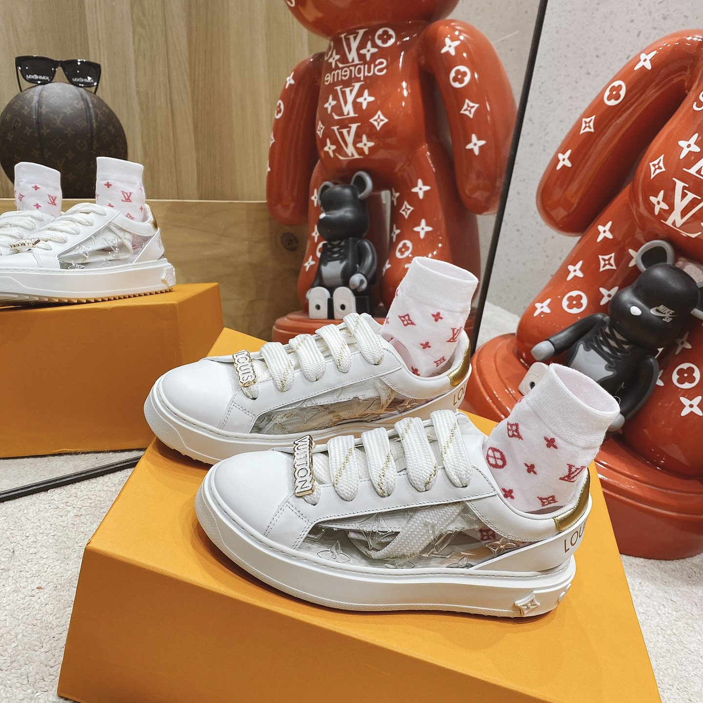 Louis Vuitton Time Out Sneaker  - FashionPlug