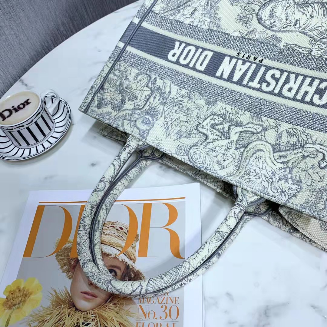 Dior Dioriviera Book Tote（36.5-28-17.5CM） - FashionPlug