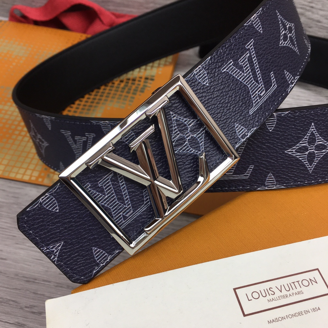 Louis Vuitton Shape 40MM Reversible Belt - FashionPlug
