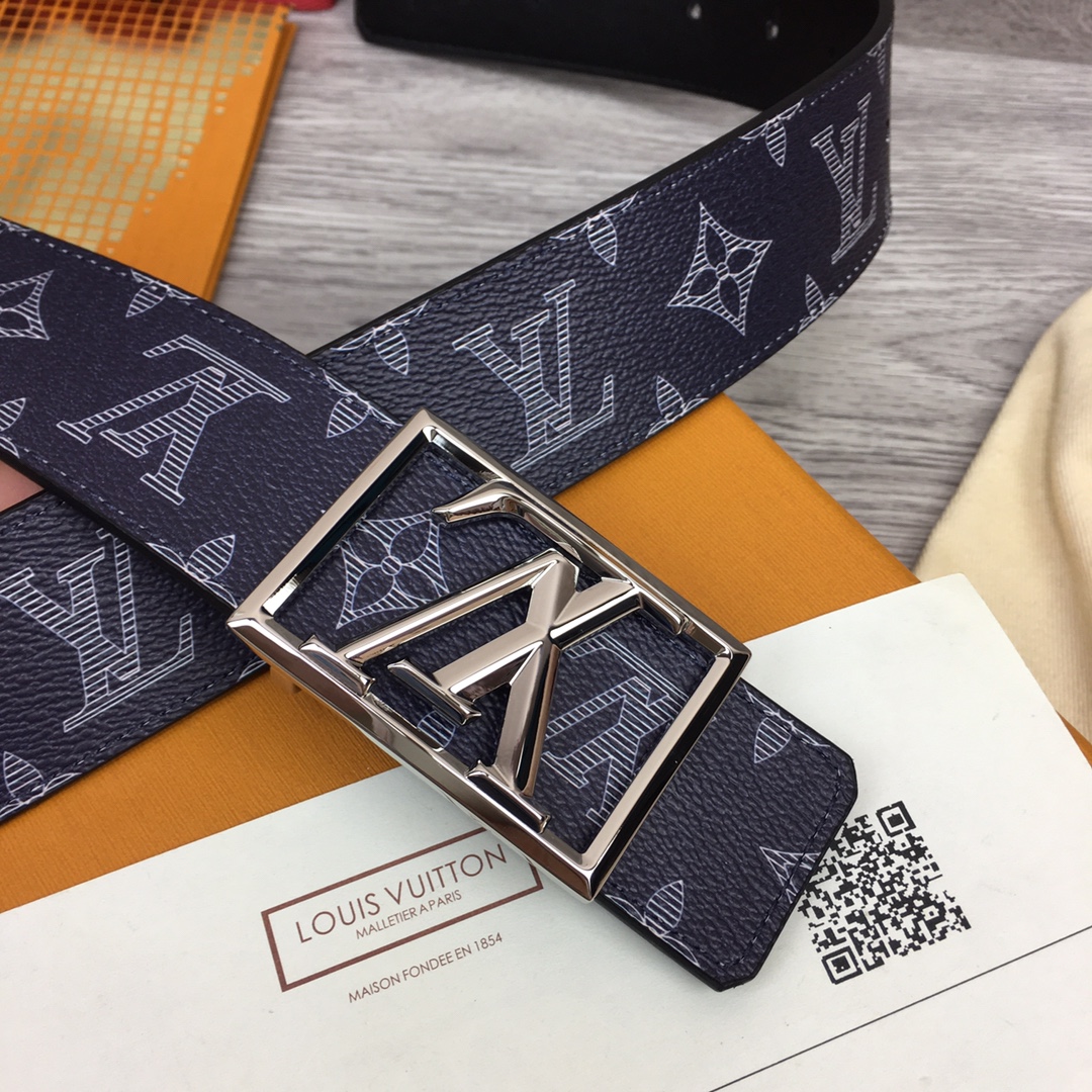 Louis Vuitton Shape 40MM Reversible Belt - FashionPlug