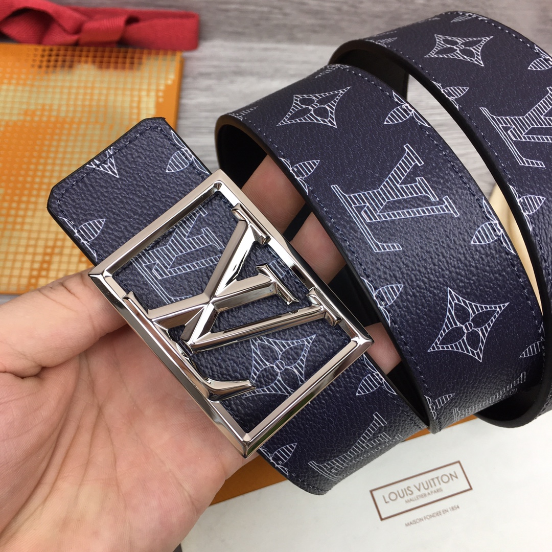 Louis Vuitton Shape 40MM Reversible Belt - FashionPlug