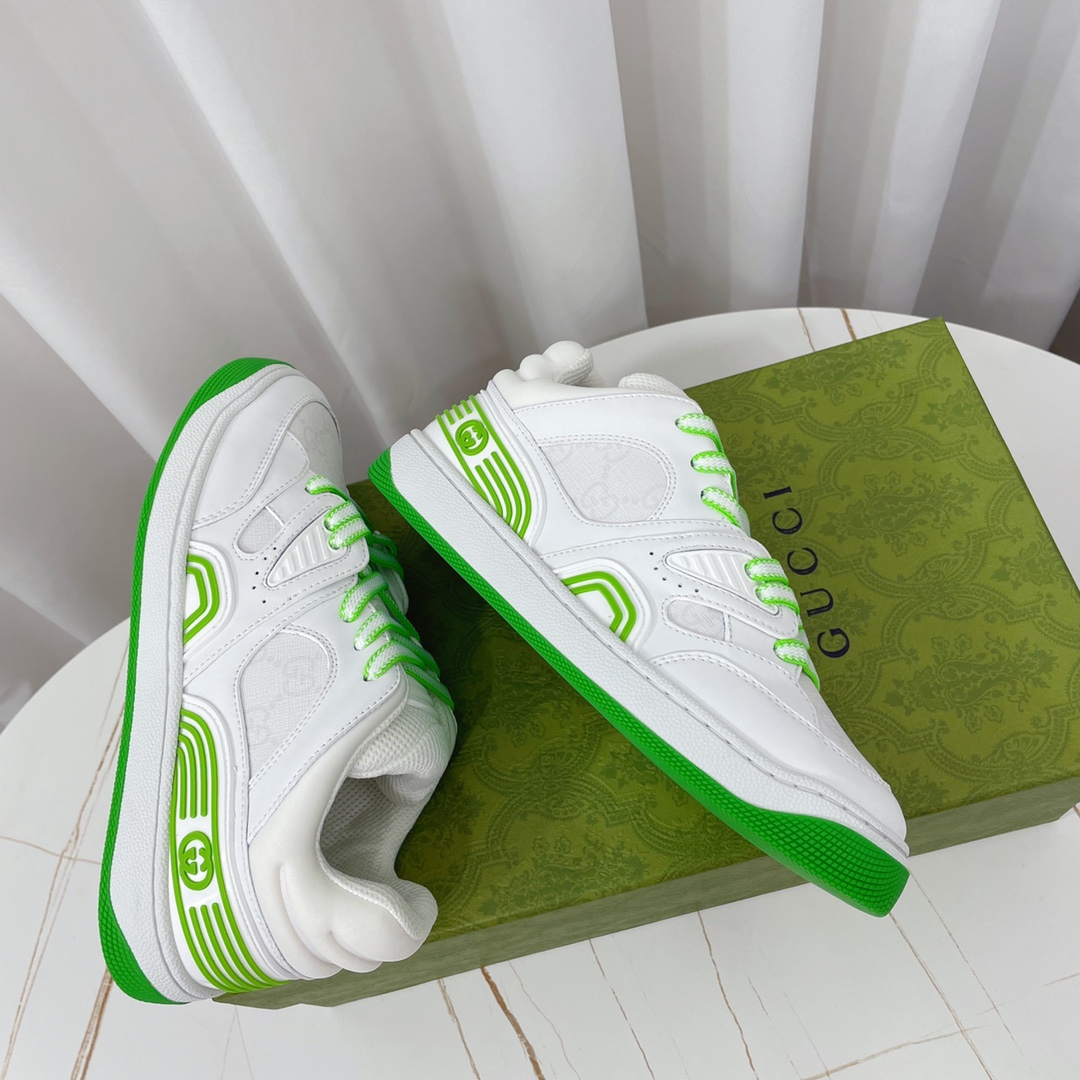 Gucci  Basket Sneaker With Lnterlocking G  - FashionPlug