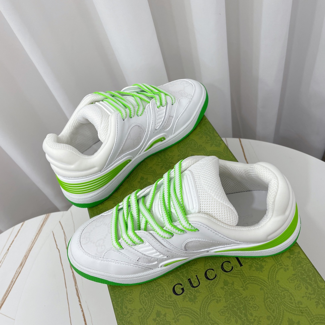 Gucci  Basket Sneaker With Lnterlocking G  - FashionPlug