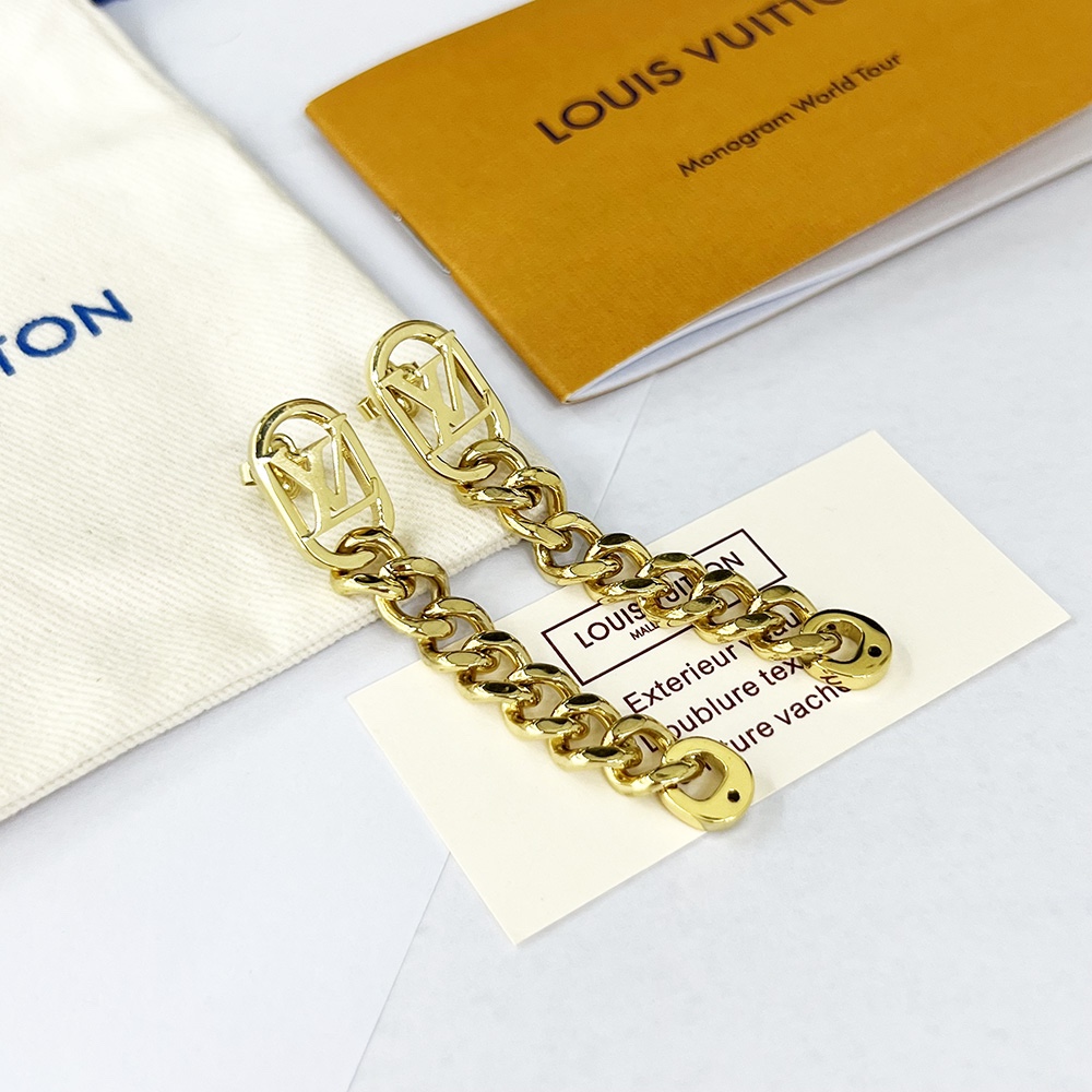Louis Vuitton LV Get Dressed Earrings - FashionPlug