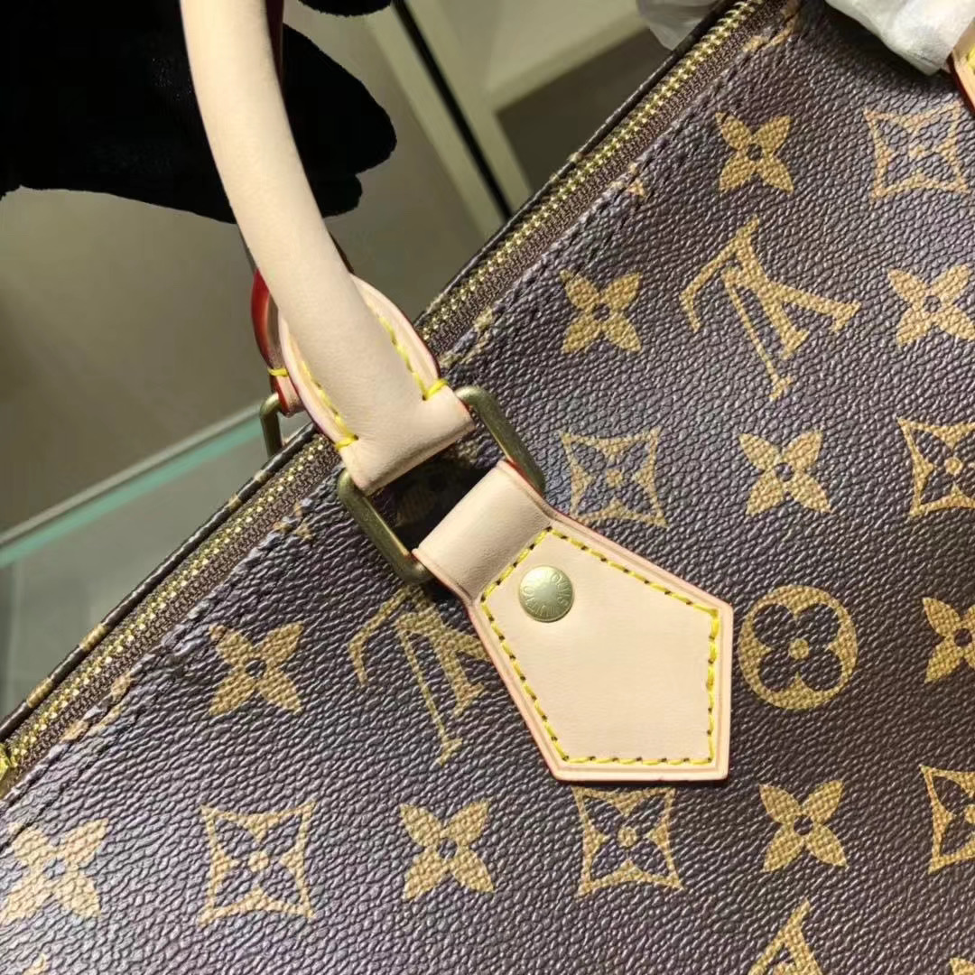 Louis Vuitton Speedy 35 Monogram Handbag (35-23-8cm)  M41107 - FashionPlug