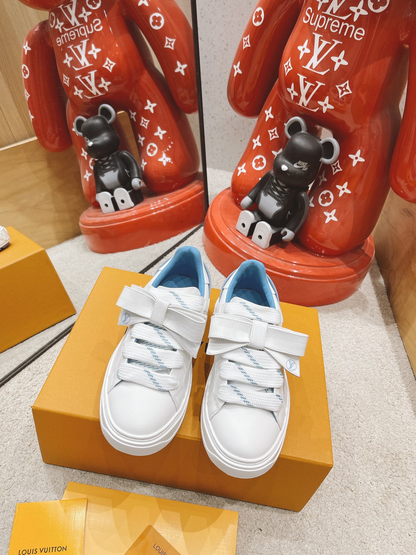 Louis Vuitton Logo Sneaker - FashionPlug