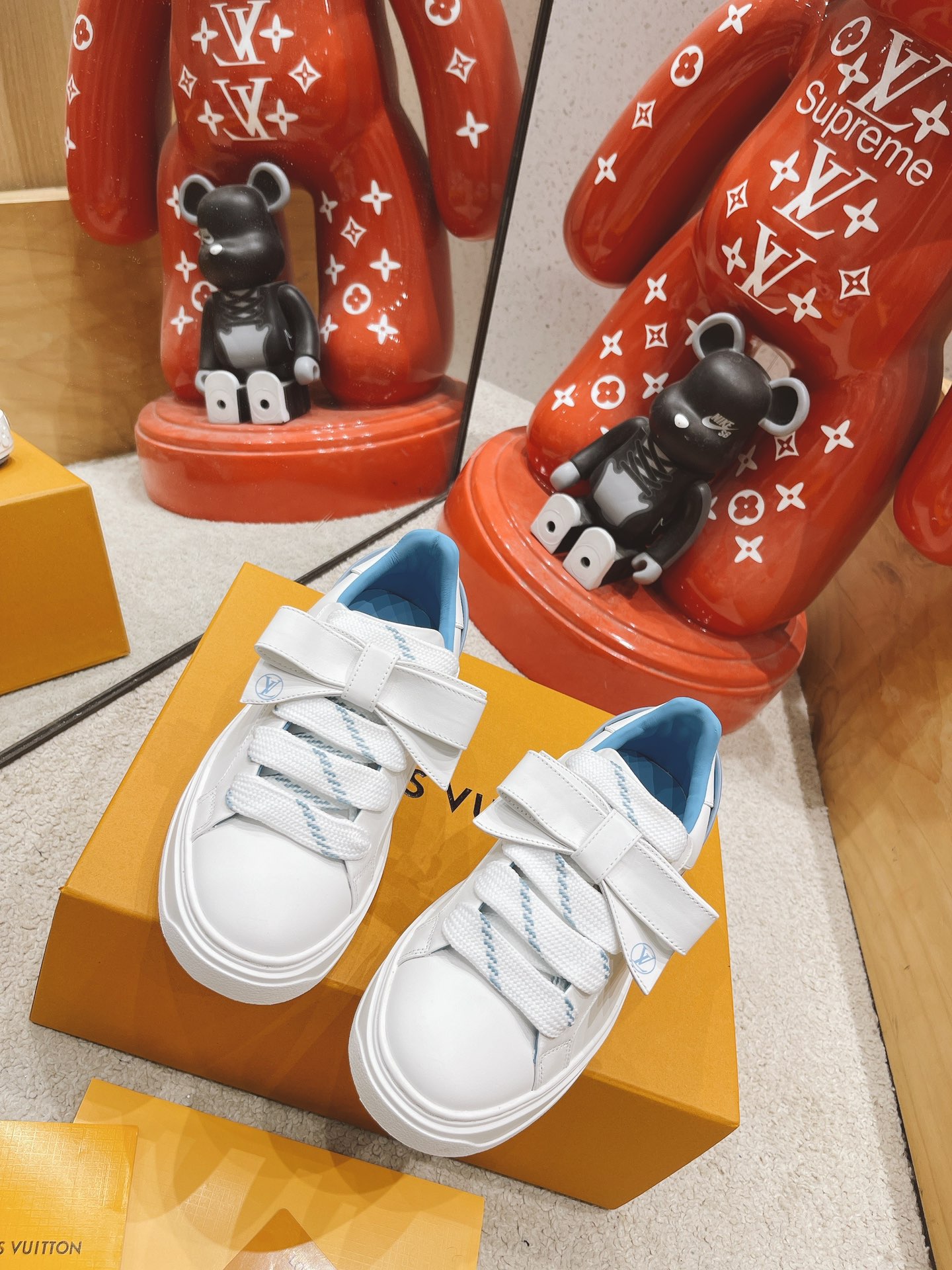 Louis Vuitton Logo Sneaker - FashionPlug