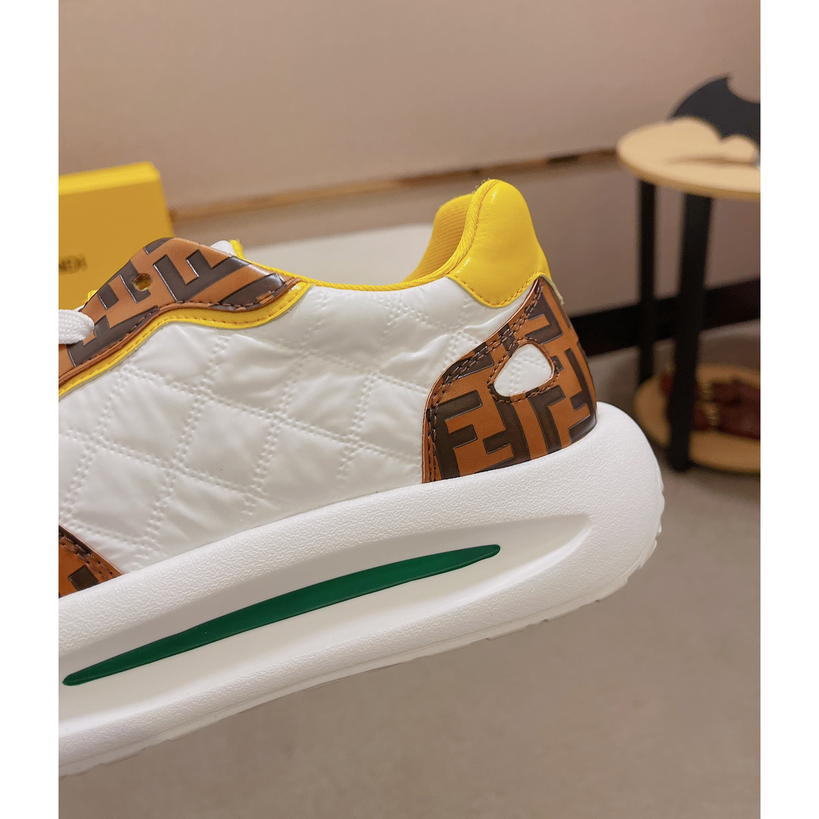 Fendi FF Logo Sneaker - FashionPlug