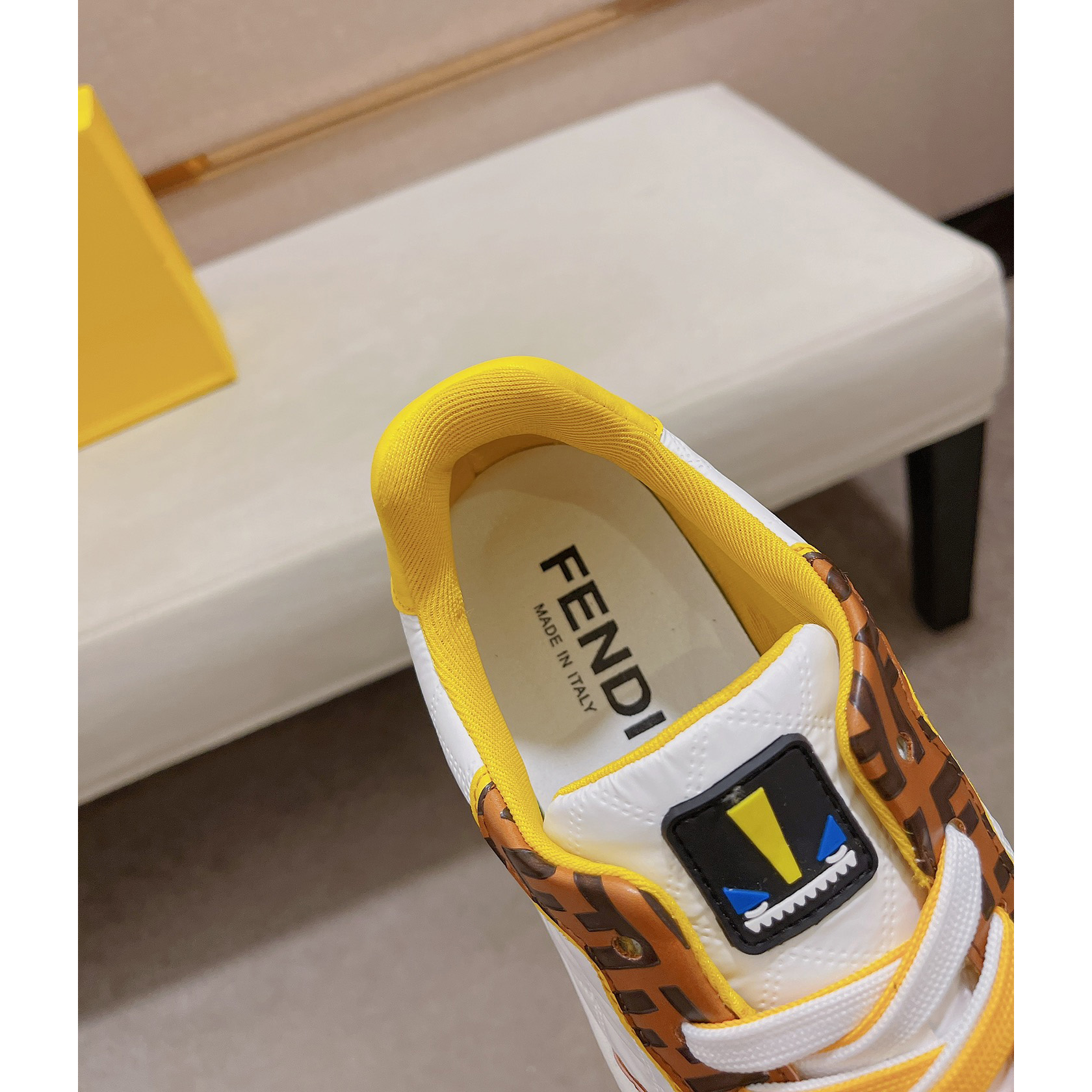 Fendi FF Logo Sneaker - FashionPlug