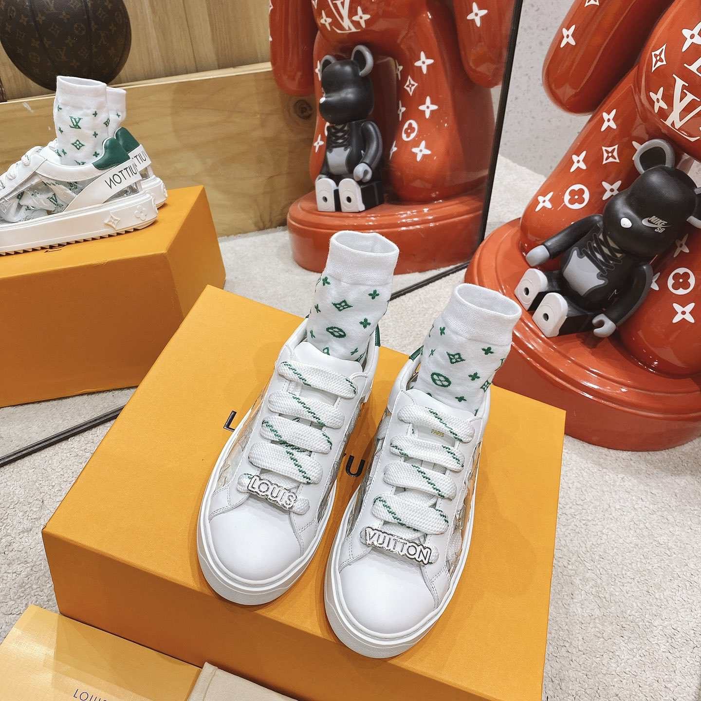 Louis Vuitton Time Out Sneaker  - FashionPlug