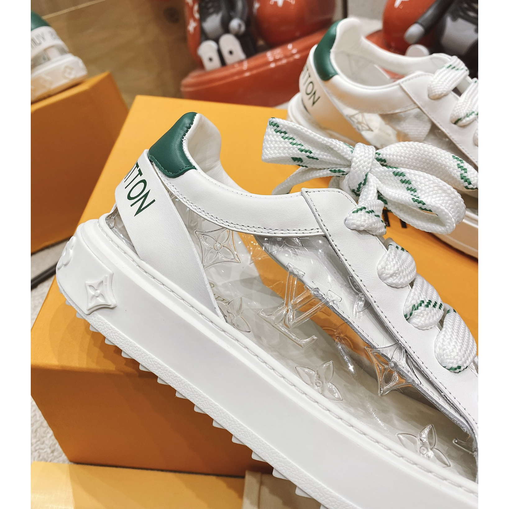 Louis Vuitton Time Out Sneaker  - FashionPlug