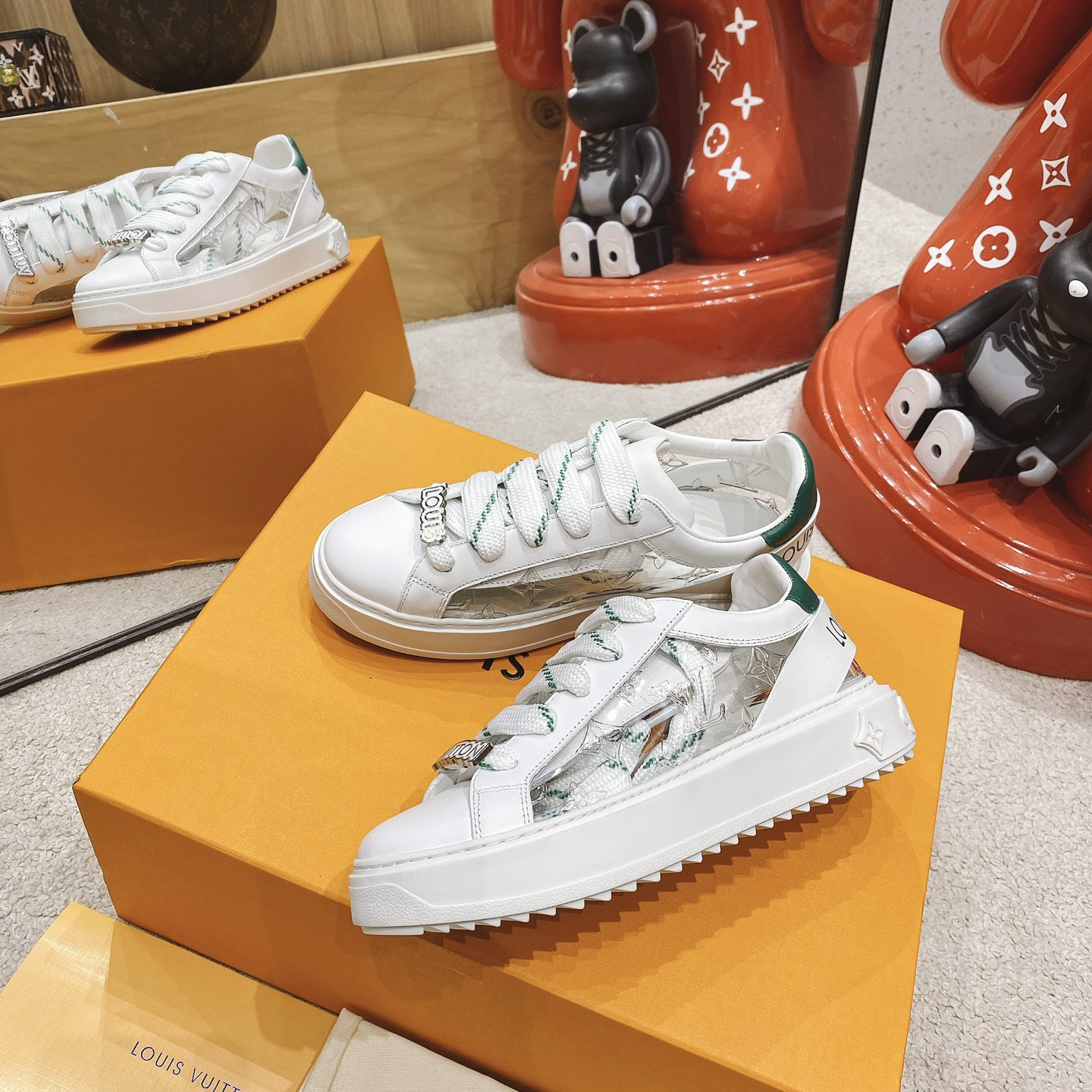 Louis Vuitton Time Out Sneaker  - FashionPlug