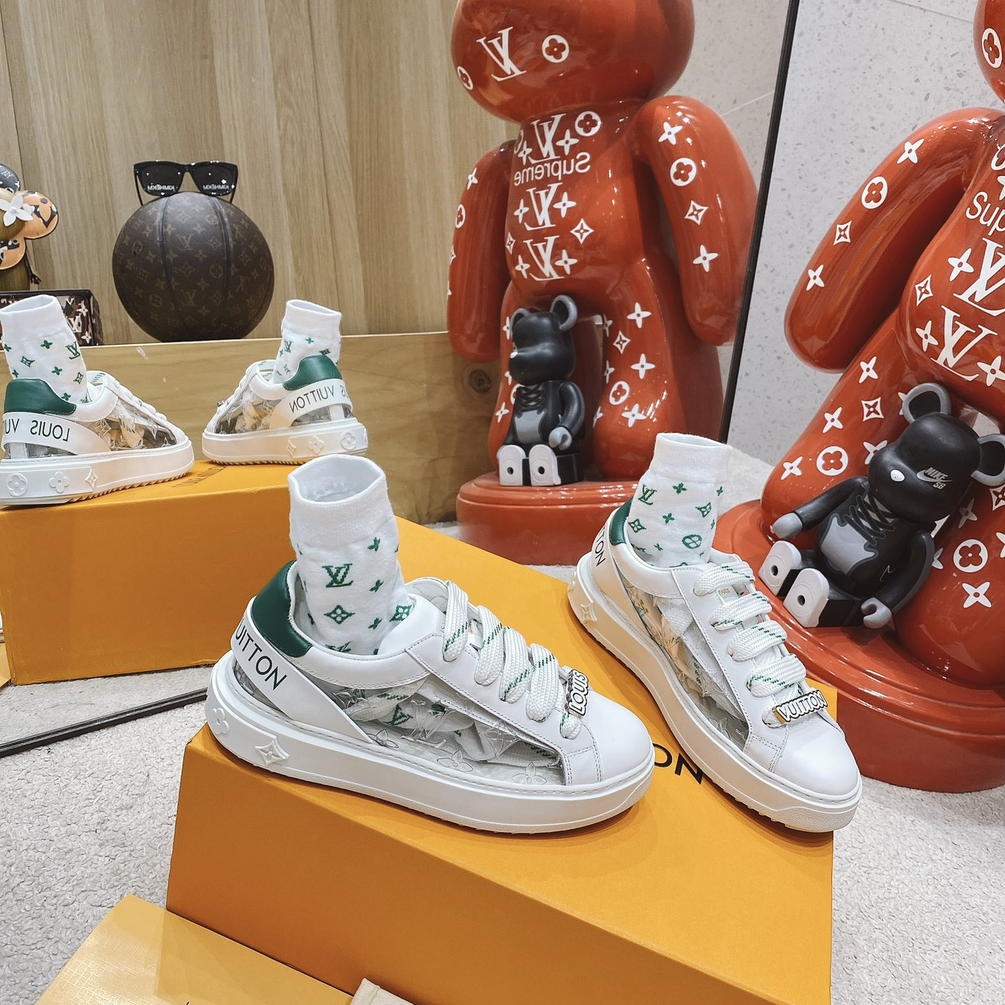 Louis Vuitton Time Out Sneaker  - FashionPlug