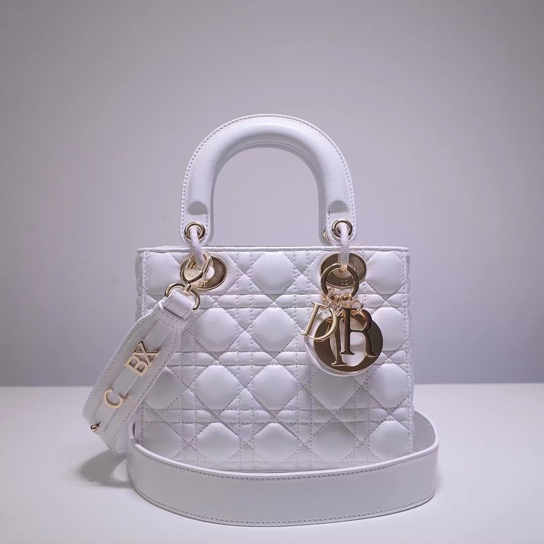Dior Lady Bag  Cannage Calfskin（20-16.5-8CM） - FashionPlug