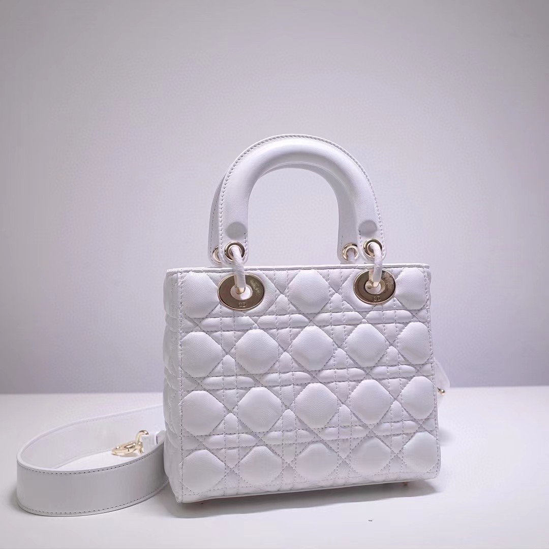 Dior Lady Bag  Cannage Calfskin（20-16.5-8CM） - FashionPlug
