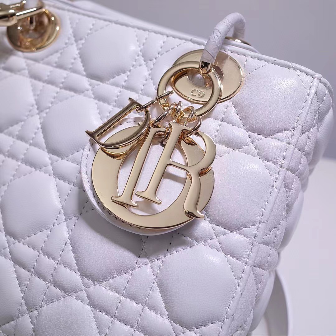 Dior Lady Bag  Cannage Calfskin（20-16.5-8CM） - FashionPlug