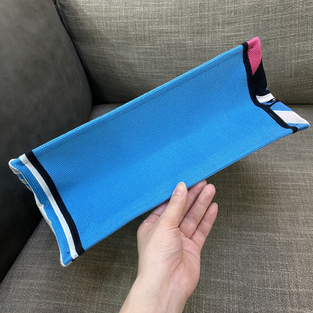 Dior Book Tote D-Jungle Pop（36.5*28*17.5cm） - FashionPlug