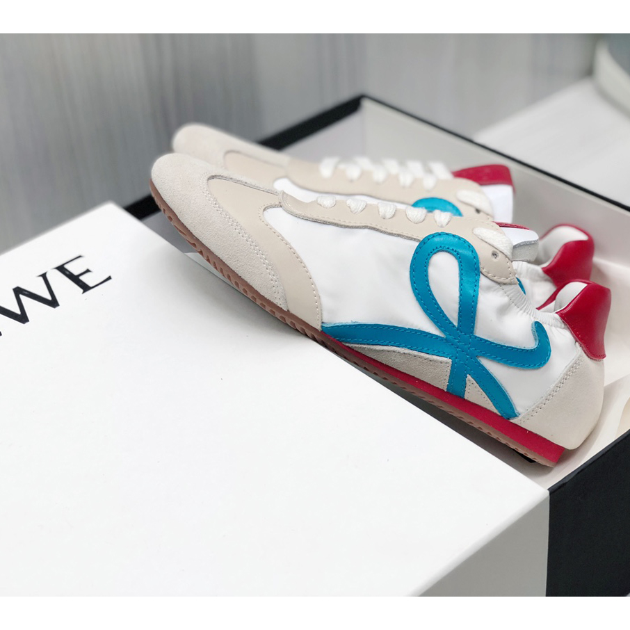 Loewe Ballet Runner In Nylon And Calfskin - FashionPlug