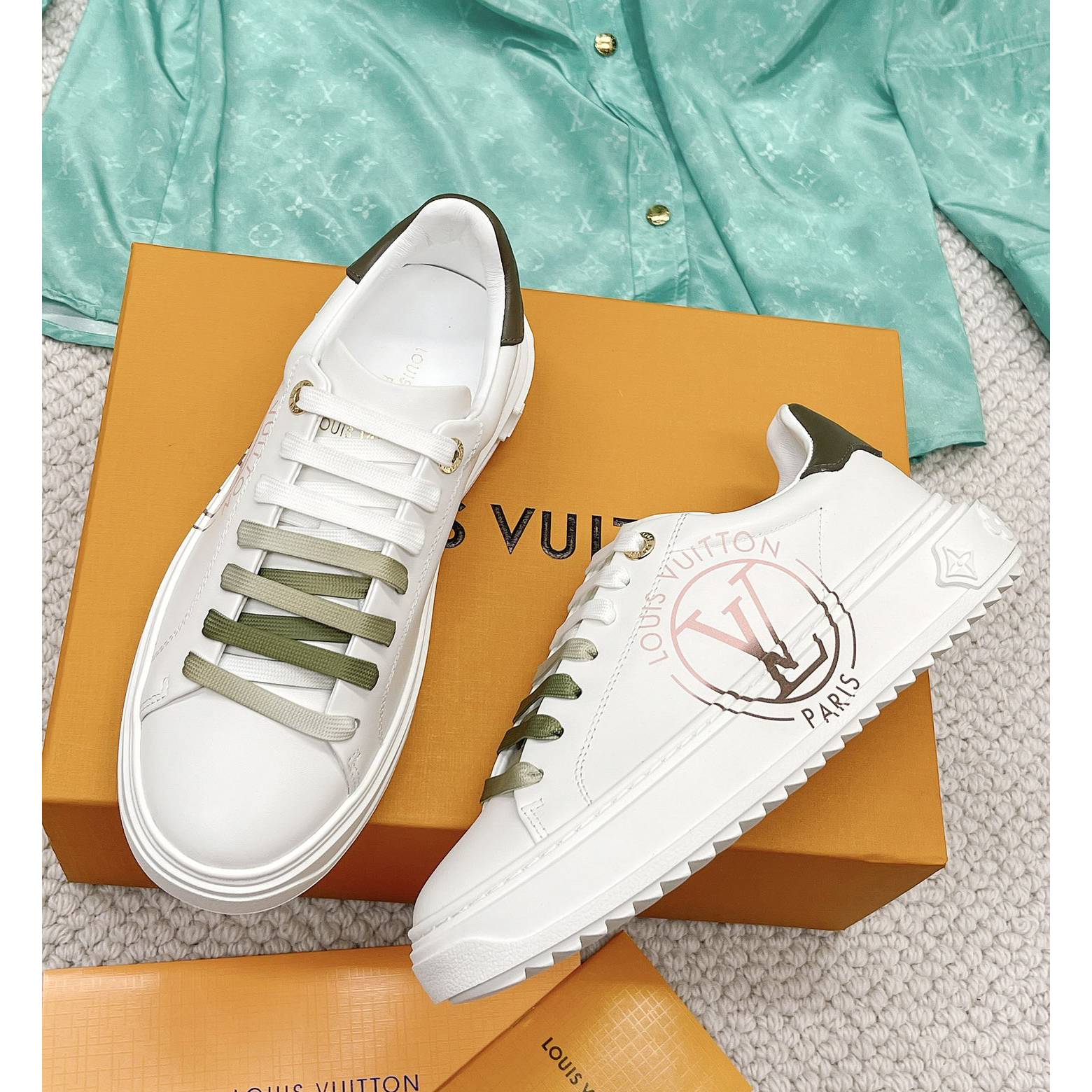Louis Vuitton Time Out Sneaker - FashionPlug