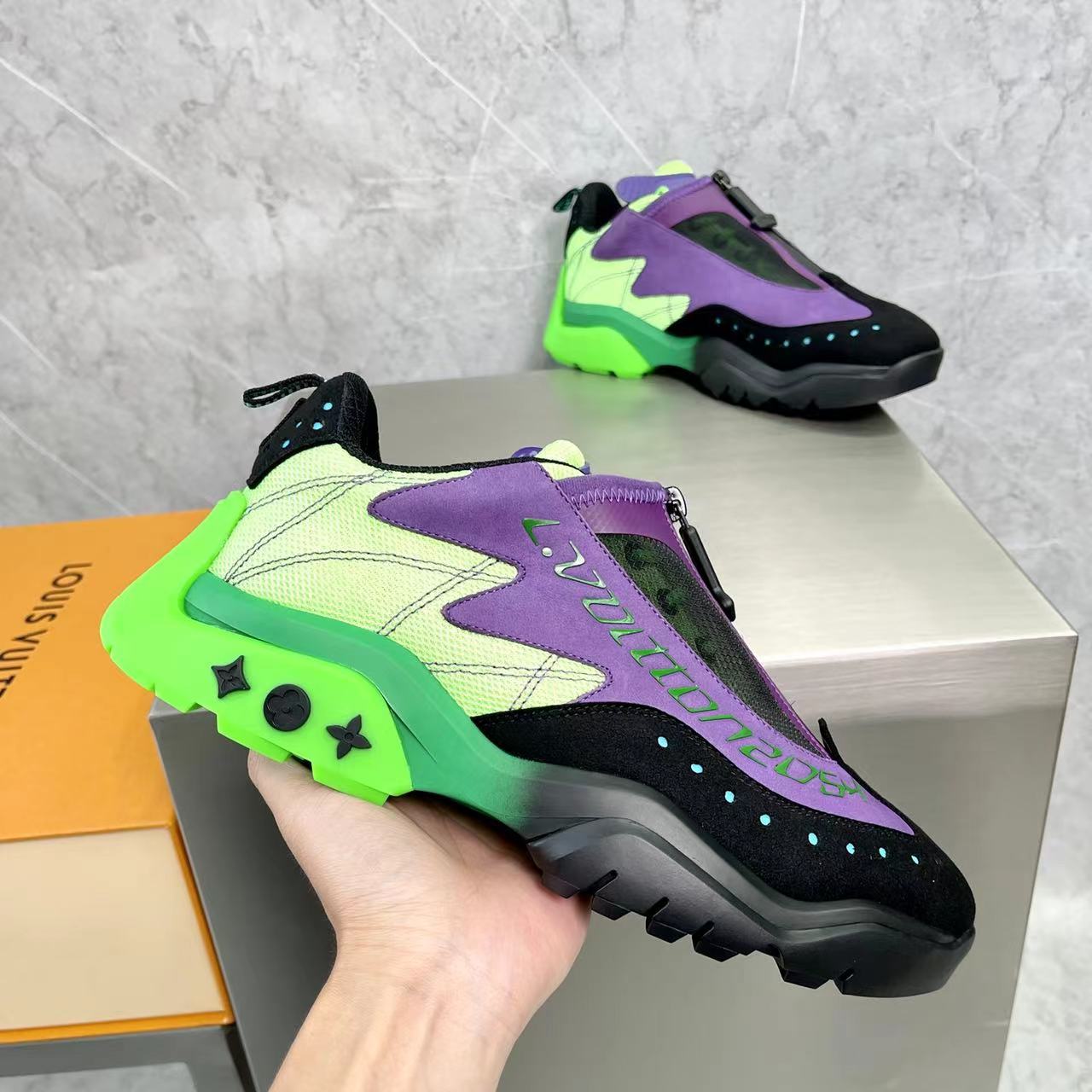 Louis Vuitton Men's Millenium Sneaker - FashionPlug
