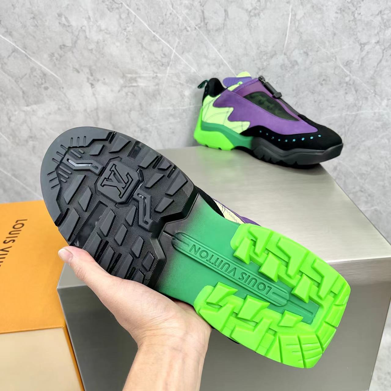 Louis Vuitton Men's Millenium Sneaker - FashionPlug