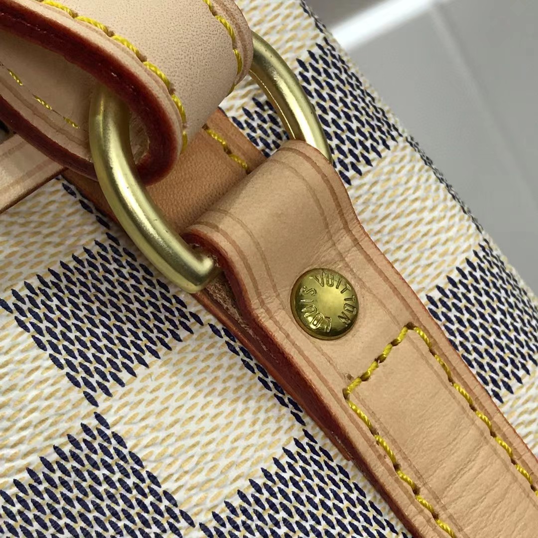 Louis Vuitton Damier Ebene Neonoe MM Safran (27.5-36-20cm) - FashionPlug