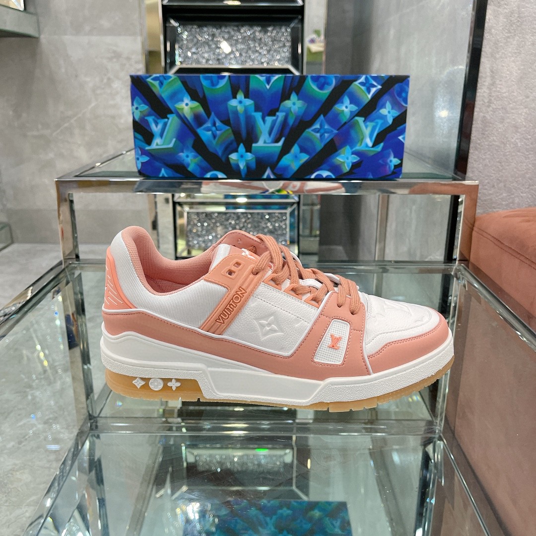 Louis Vuitton LV  Trainer Sneaker - FashionPlug