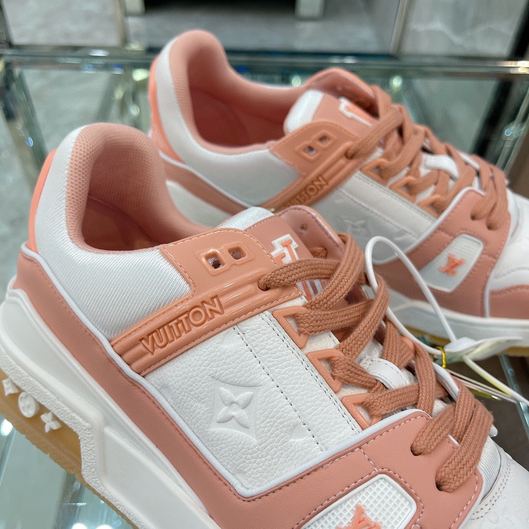 Louis Vuitton LV  Trainer Sneaker - FashionPlug