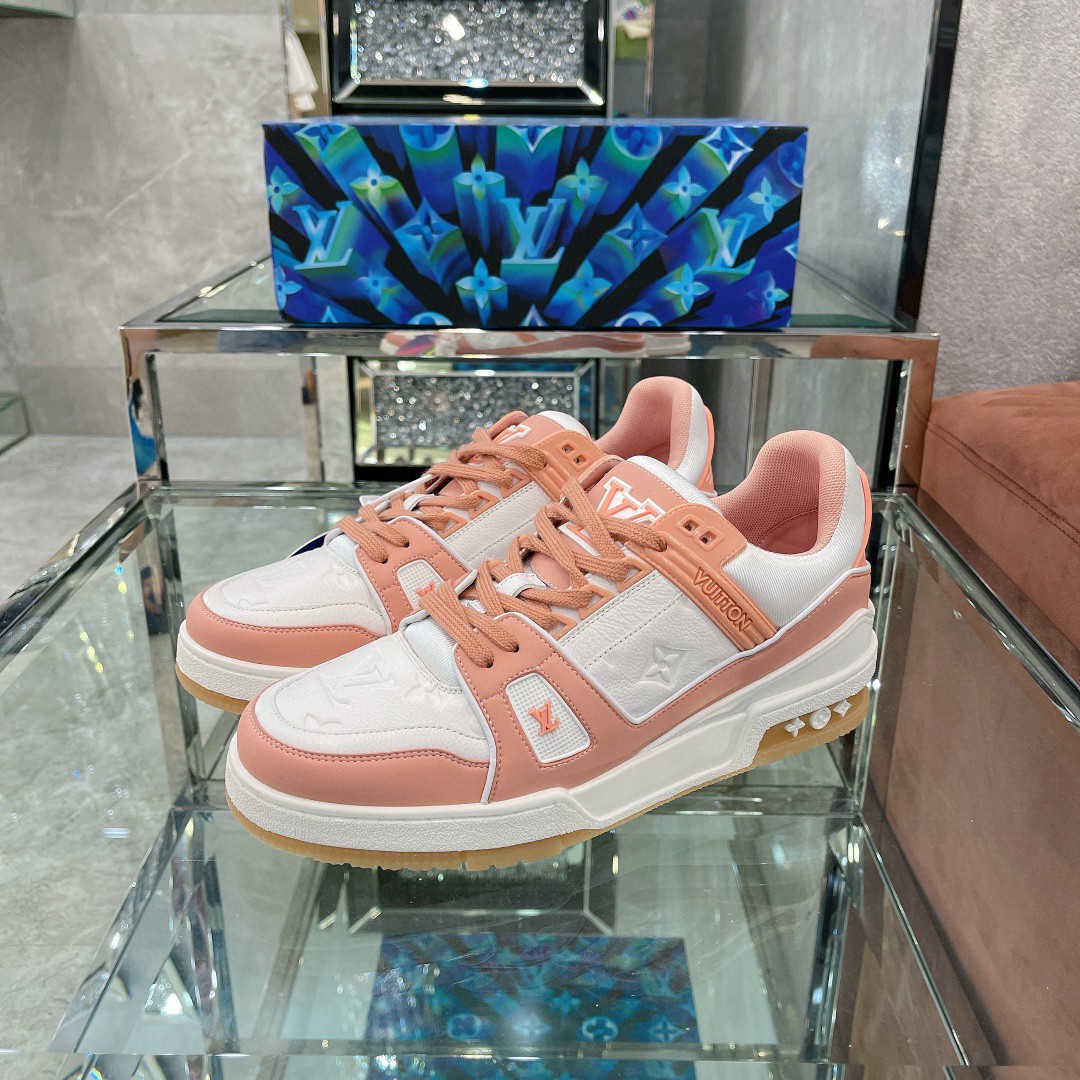 Louis Vuitton LV  Trainer Sneaker - FashionPlug