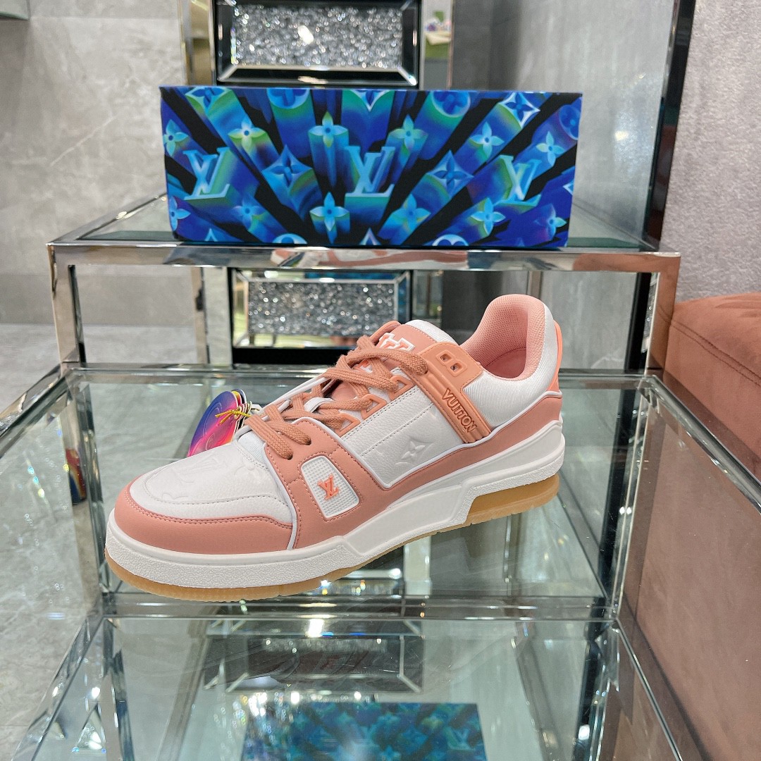 Louis Vuitton LV  Trainer Sneaker - FashionPlug