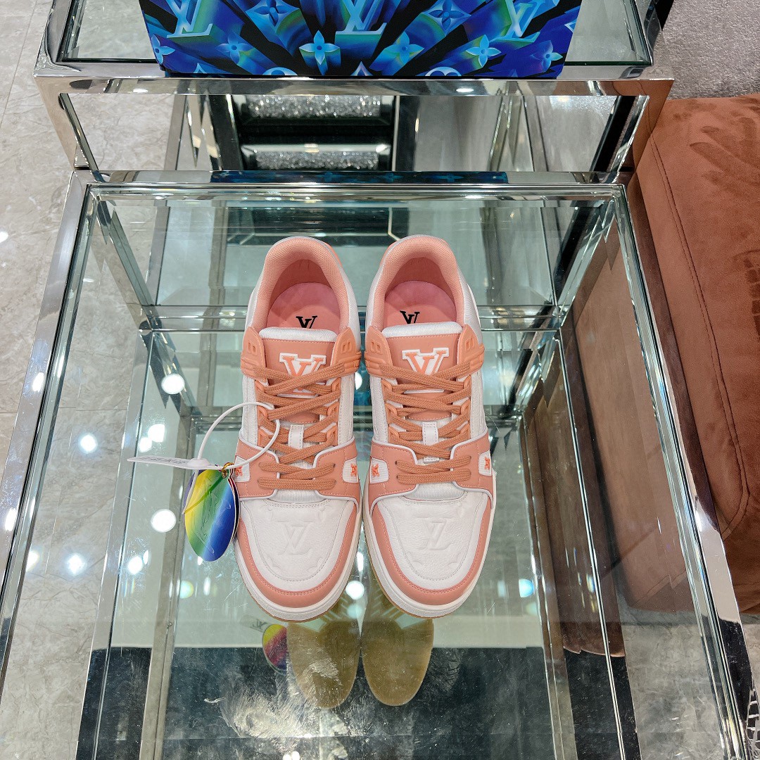 Louis Vuitton LV  Trainer Sneaker - FashionPlug