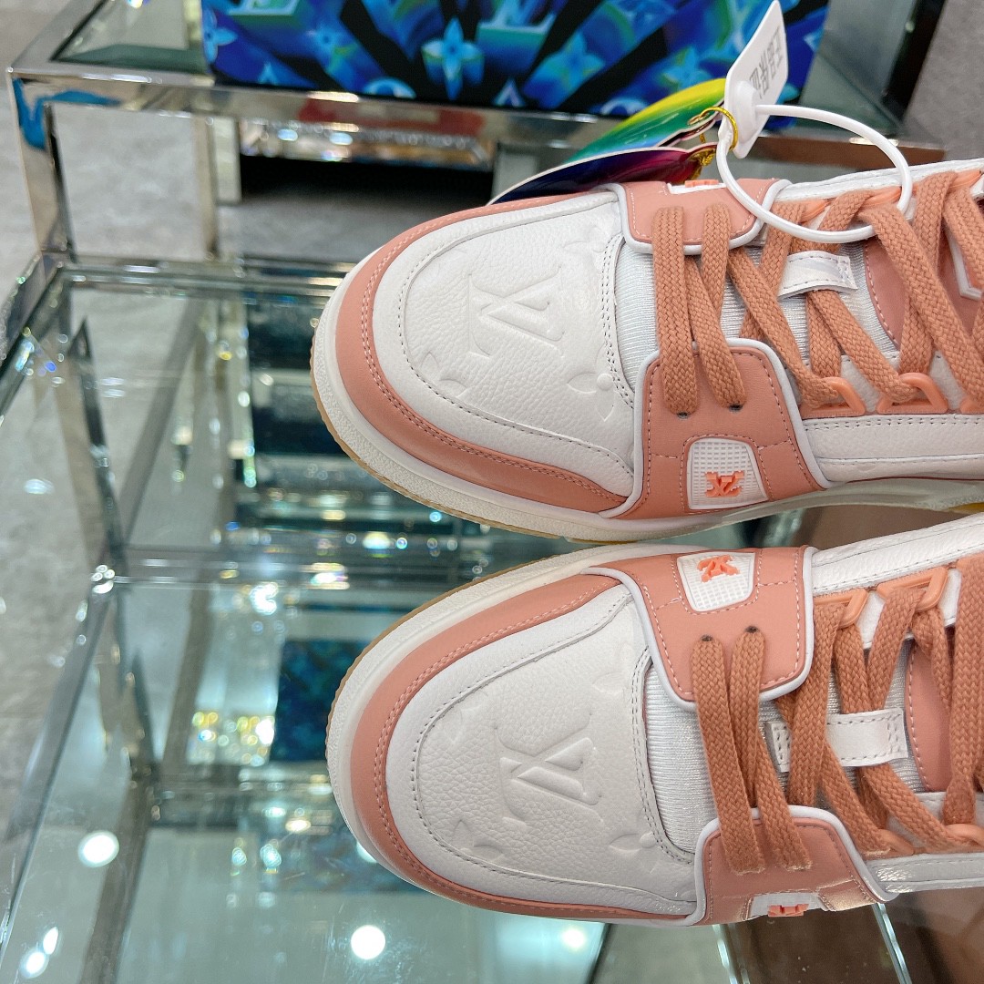 Louis Vuitton LV  Trainer Sneaker - FashionPlug
