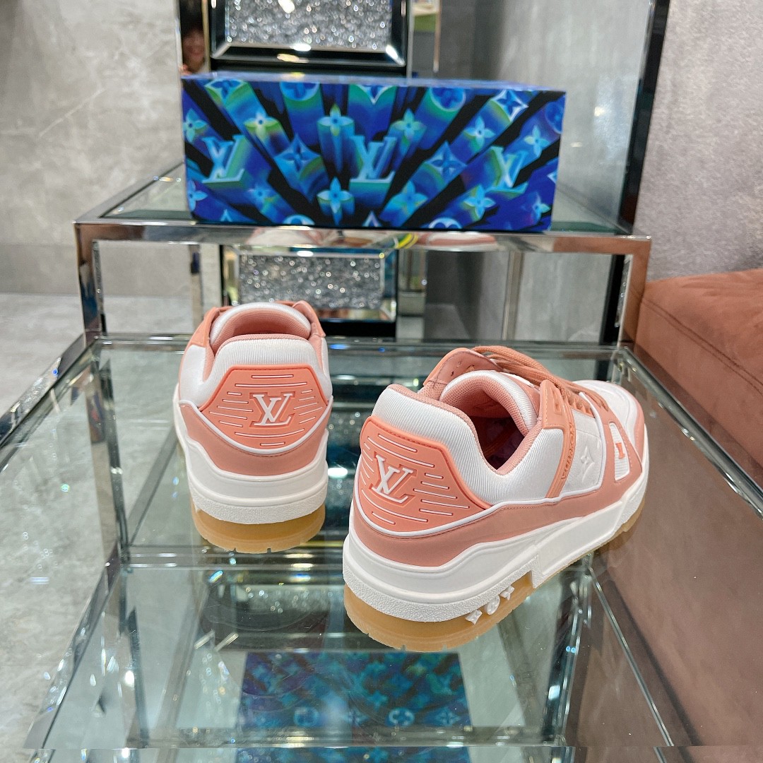 Louis Vuitton LV  Trainer Sneaker - FashionPlug