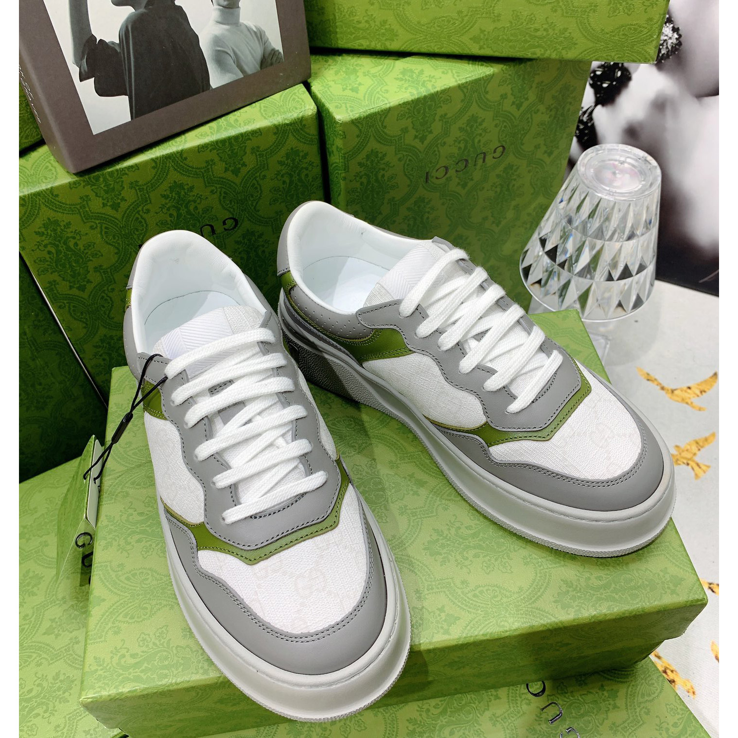 Gucci GG Chunky B Series Men's &Women's Sneakers - FashionPlug