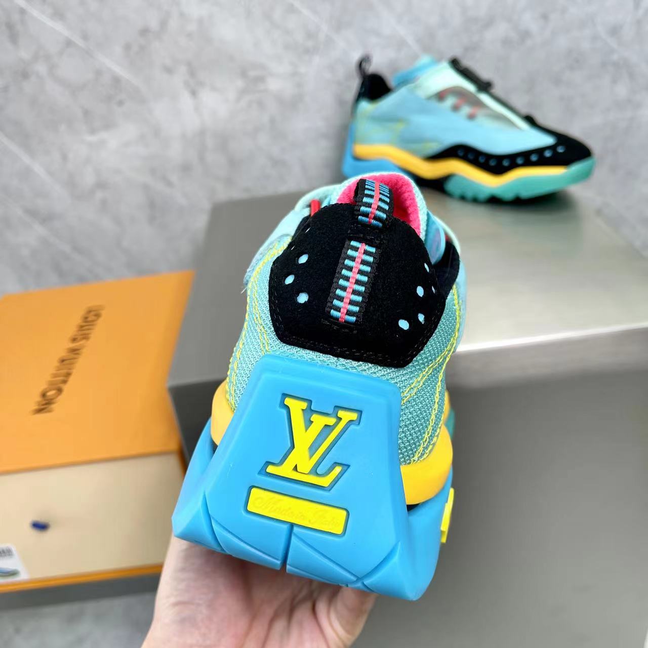 Louis Vuitton Men's Millenium Sneaker(upon UK size) - FashionPlug