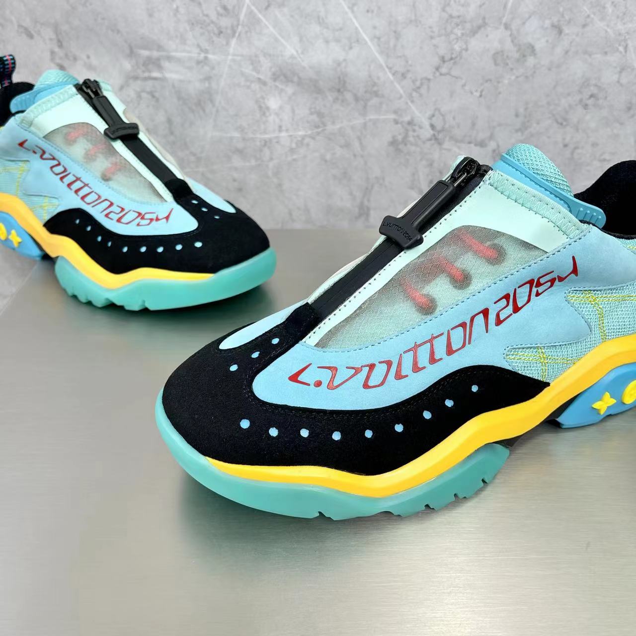 Louis Vuitton Men's Millenium Sneaker(upon UK size) - FashionPlug